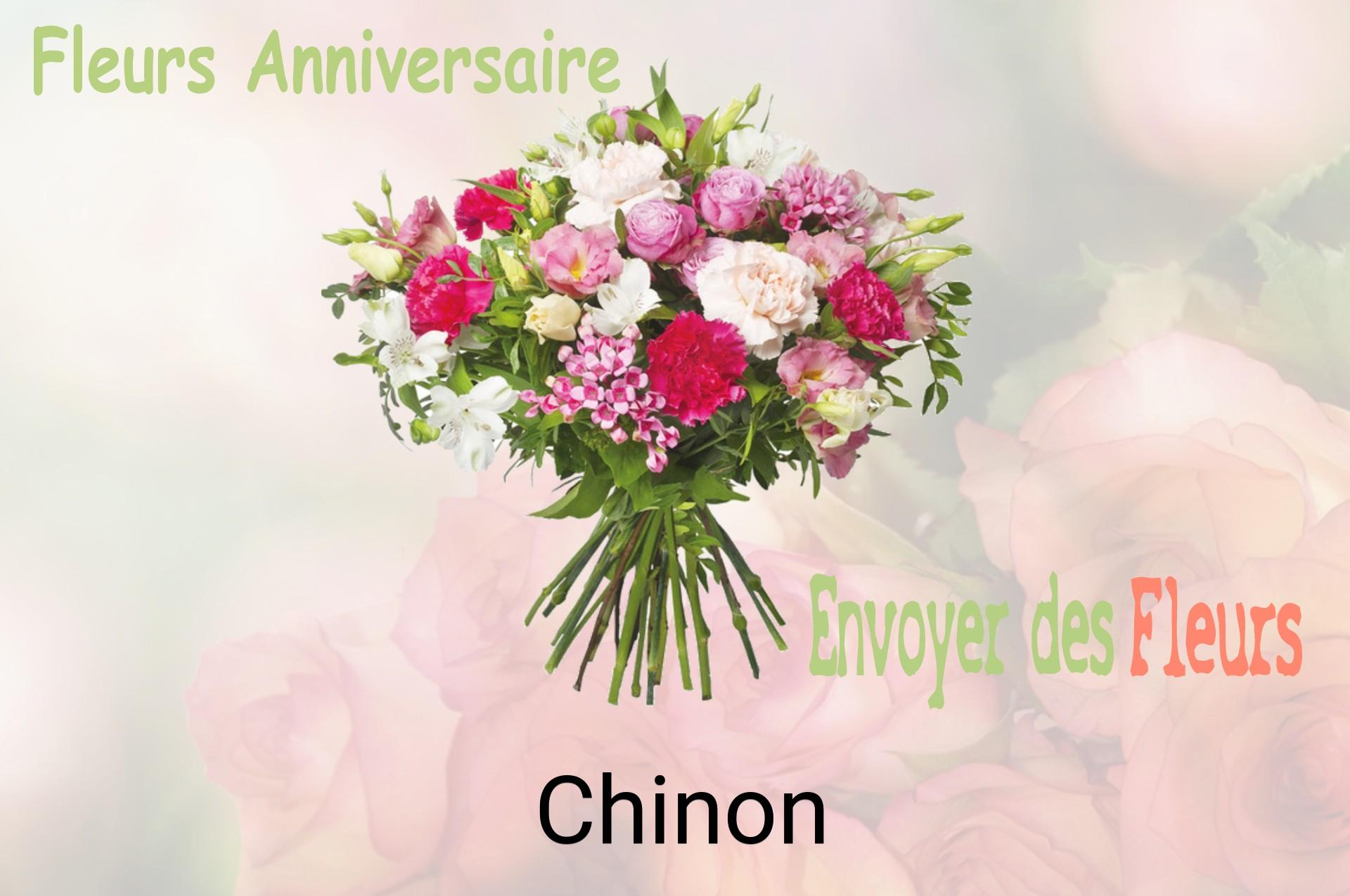 Bouquet de fleurs d’anniversaire livré à Chinon