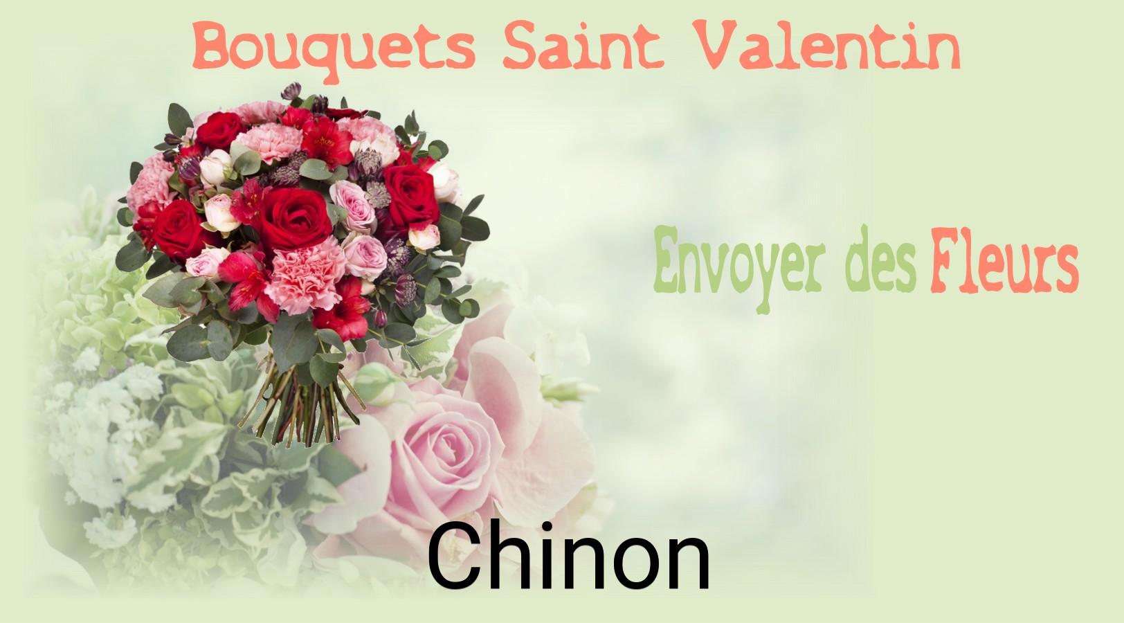 Roses de Saint-Valentin livrées à Chinon